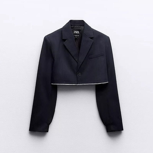 Zara Jackets & Blazers - Zara cropped jacket blazer